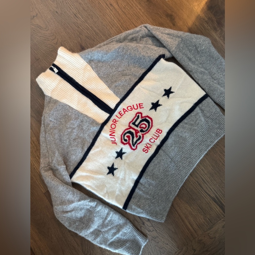 NWOT From Future Cashmere Junior League Ski Club Sweater